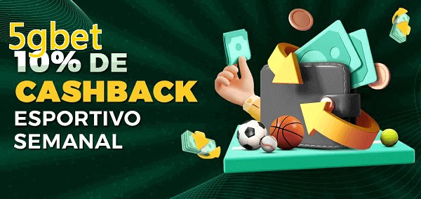 10% de bônus de cashback na 5gbet