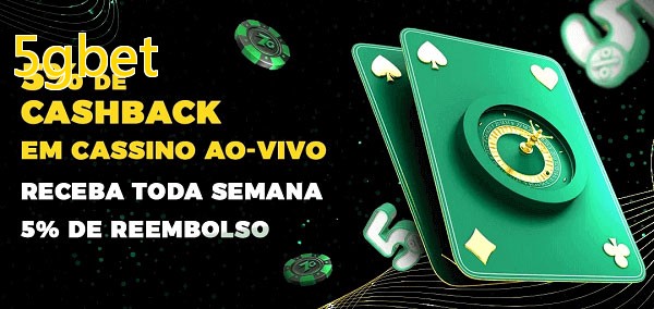 Promoções do cassino ao Vivo 5gbet